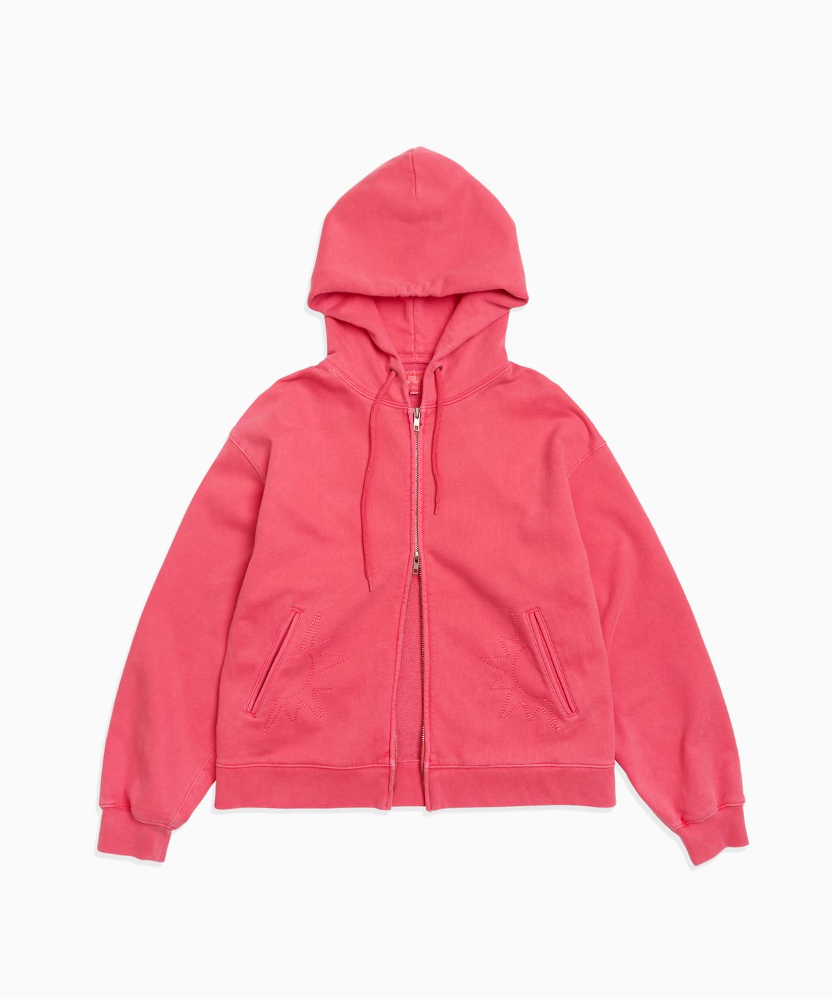 헬로 선라이즈(HELLO SUNRISE) HS Symbol Hoodie Zip Up_VTG Pink