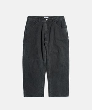 Vintage Cotton Painter Pants Washed Black