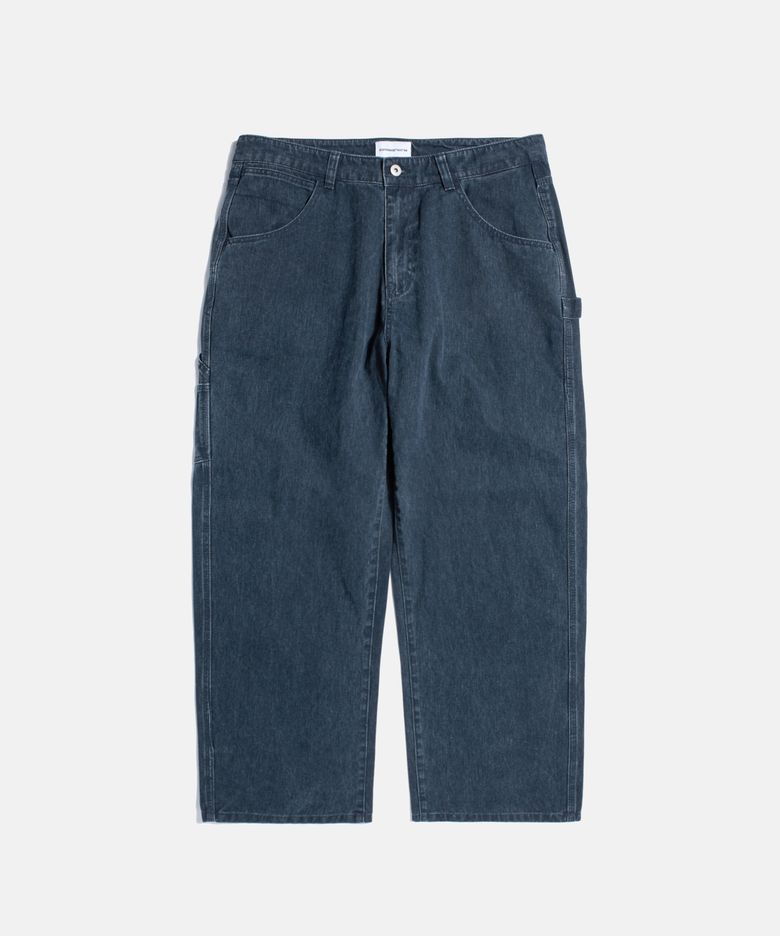 Vintage Cotton Painter Pants Washed Navy
