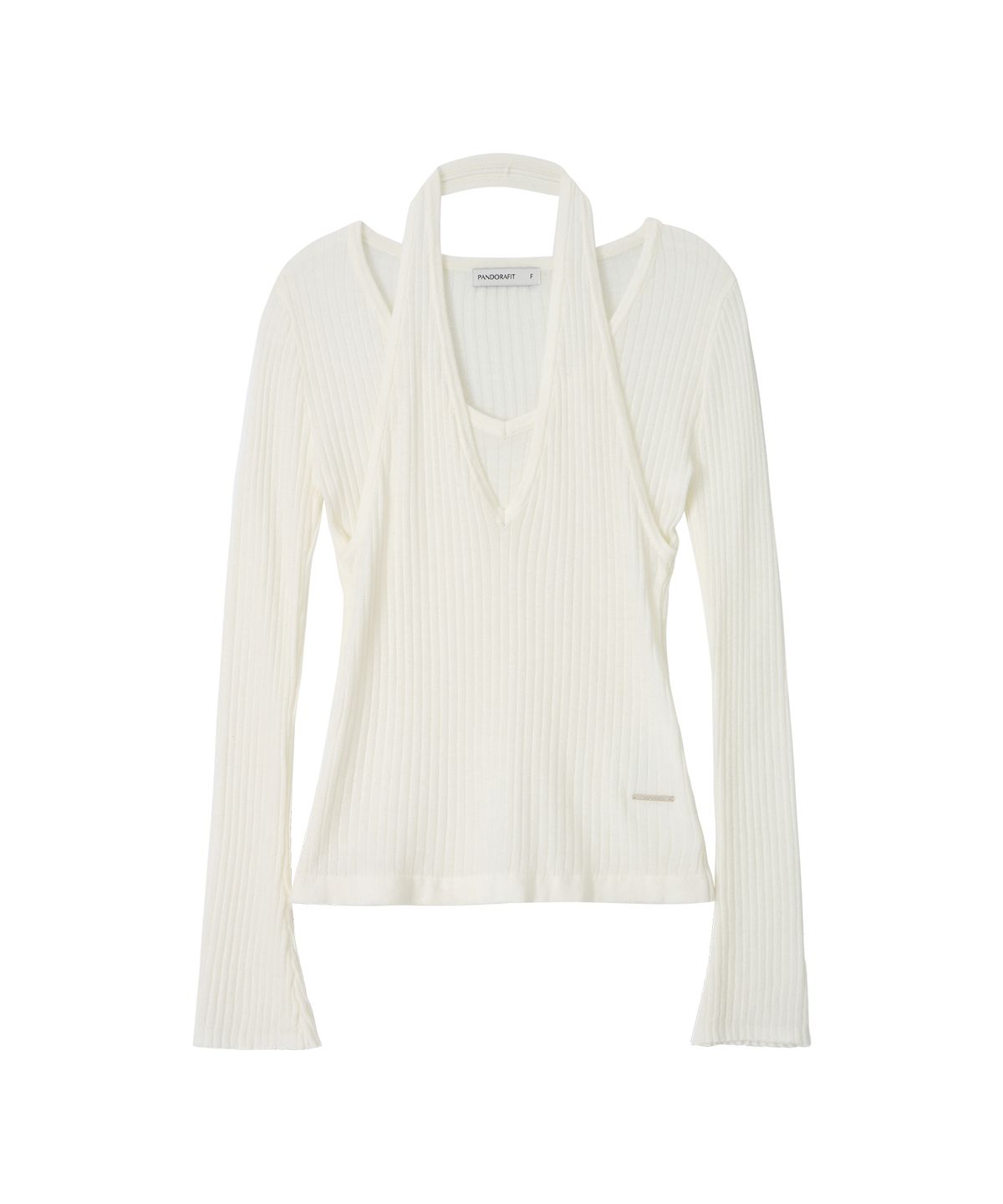판도라핏(PANDORAFIT) Halter Layer Top (ivory)