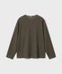 에센셜 시어 롱 슬리브 - 카키