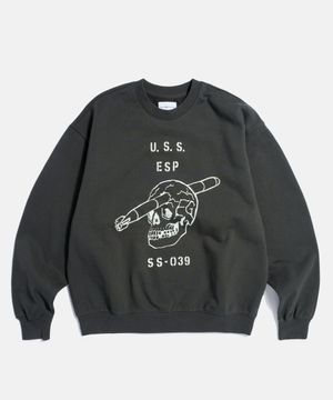 U.S.S. Heavyweight Sweatshirt Vintage Black