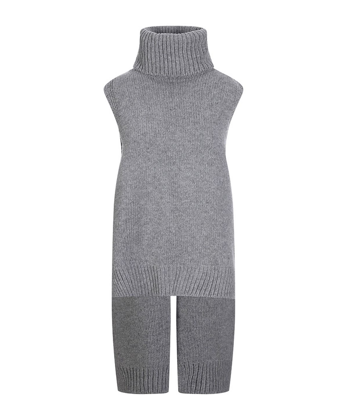 모먼(MOMEN) [MOMEN] Turtle Neck Muffler_Grey_XMTBVYWB21104