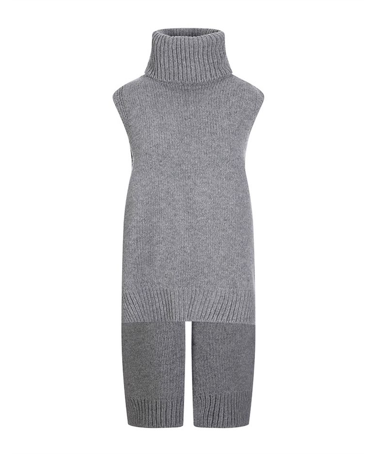 [MOMEN] Turtle Neck Muffler_Grey_XMTBVYWB21104