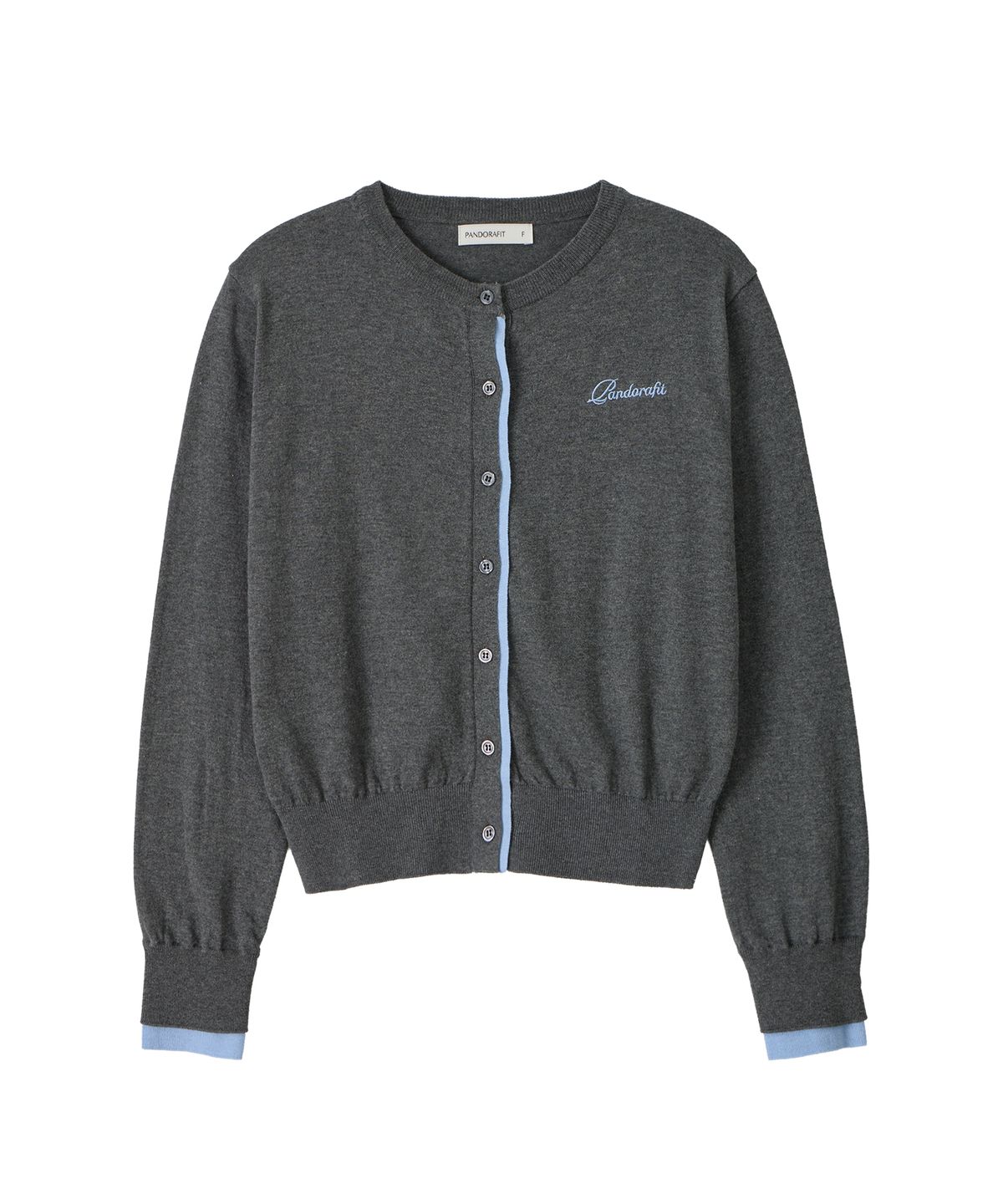 판도라핏(PANDORAFIT) Lumière Line Cardigan (melange gray)