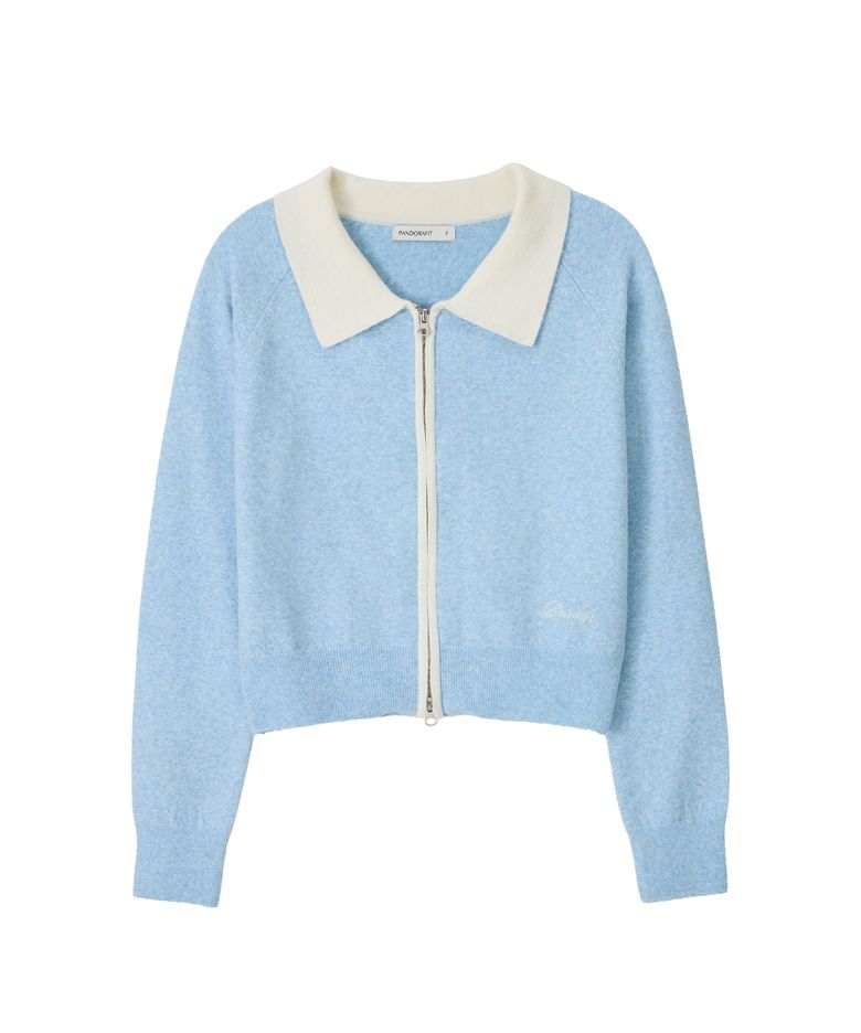 Arin Line Cardigan (sky blue)
