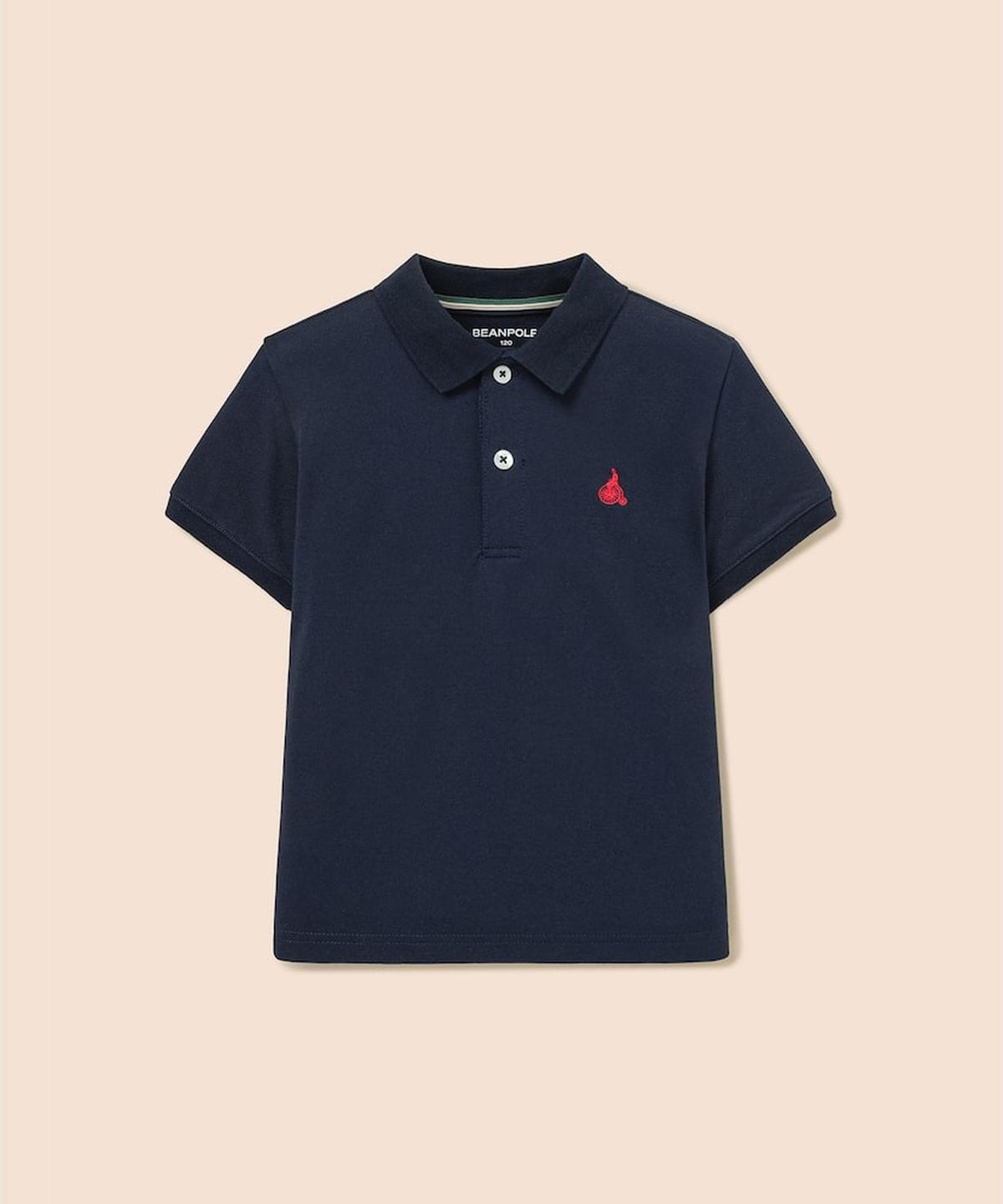 빈폴 키즈(BEANPOLE KIDS) [Essential] 피케 카라 반소매 티셔츠 - 네이비 (BI6242UE3R)