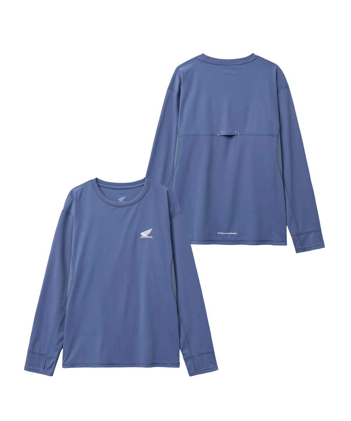 핍스 모터사이클(PHYPS MOTORCYCLE) Speed Run Long Sleeve Vintage Blue