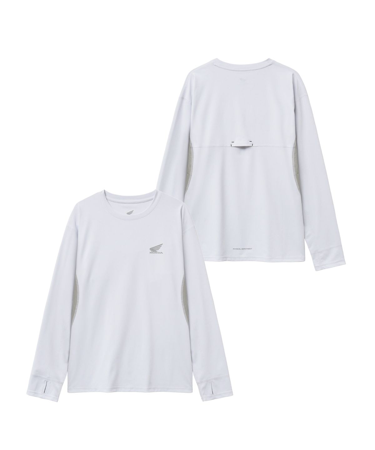 핍스 모터사이클(PHYPS MOTORCYCLE) Speed Run Long Sleeve Light Gray