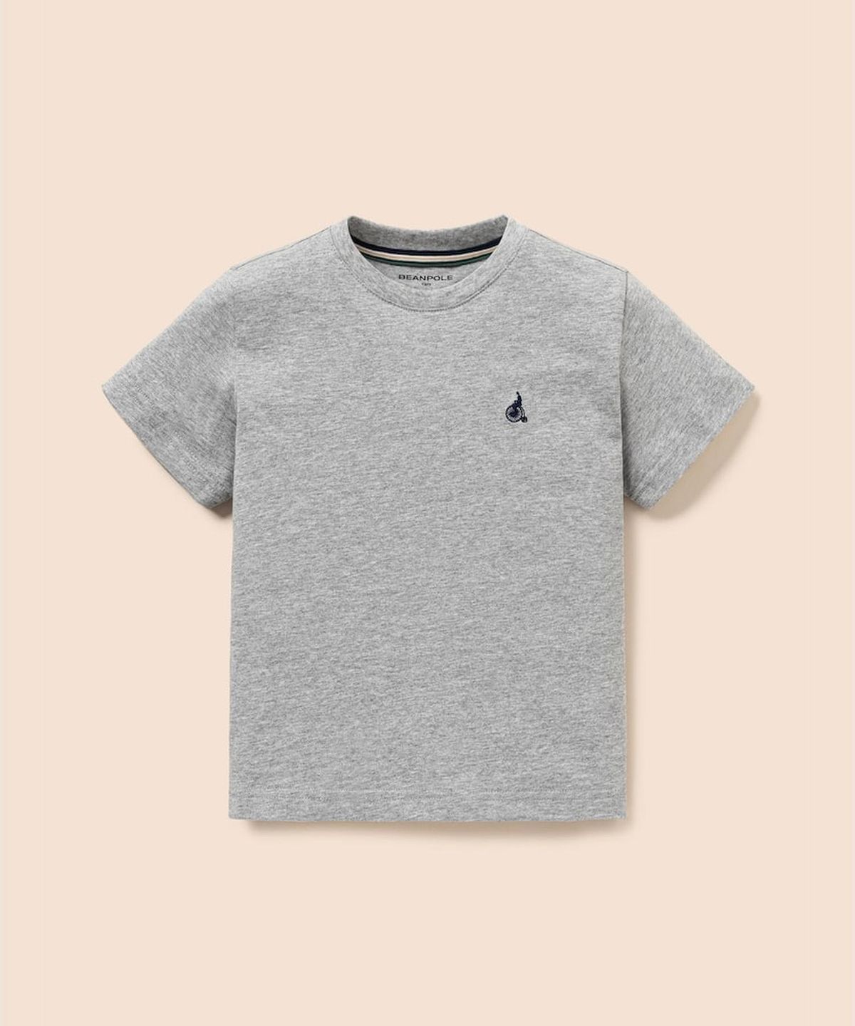 빈폴 키즈(BEANPOLE KIDS) [Essential] 수피마 베이직 반소매 티셔츠 - 그레이 (BI6242UE13)