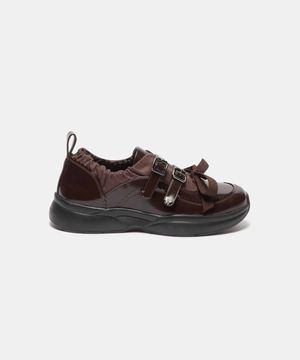 Ribbon belted sneakers(brown)_DG4DS26021BRN
