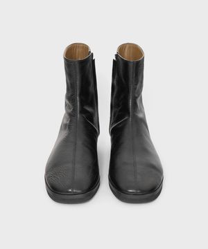 사일런트 앵클 부츠 - 블랙