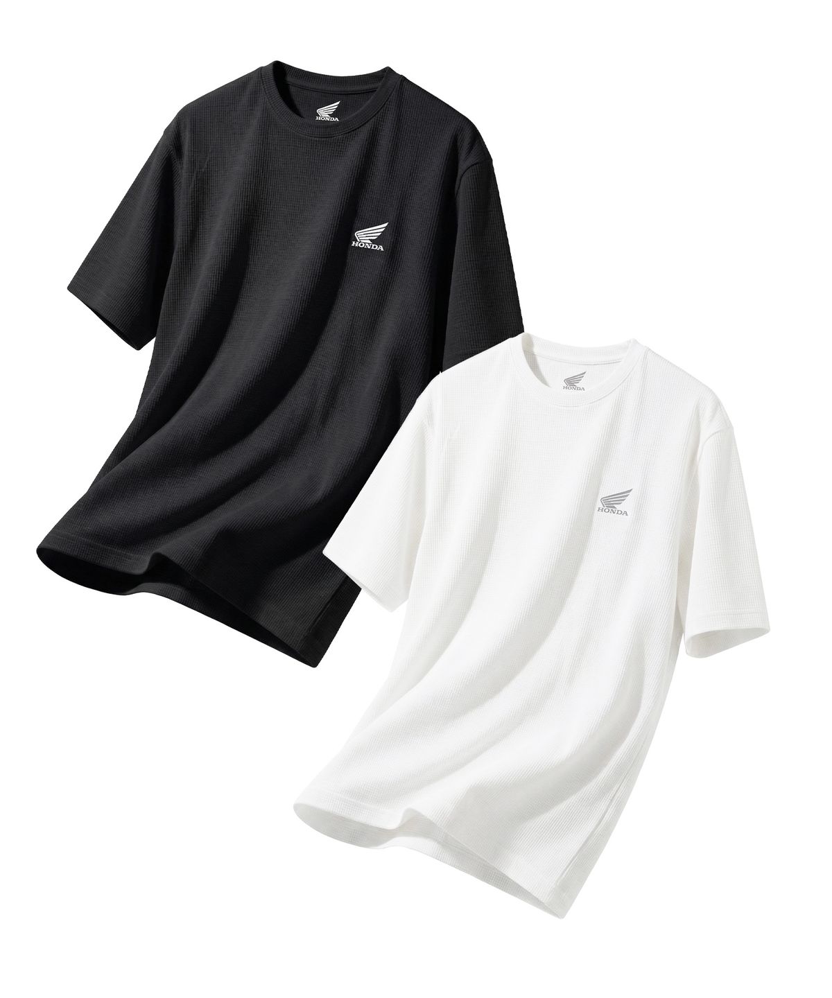 핍스 모터사이클(PHYPS MOTORCYCLE) [2Pack] Speed Cool Mesh Short Sleeve White & Black
