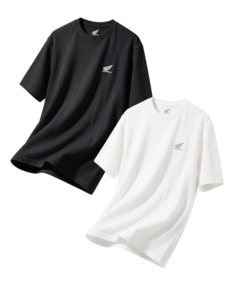[2Pack] Speed Cool Mesh Short Sleeve White & Black