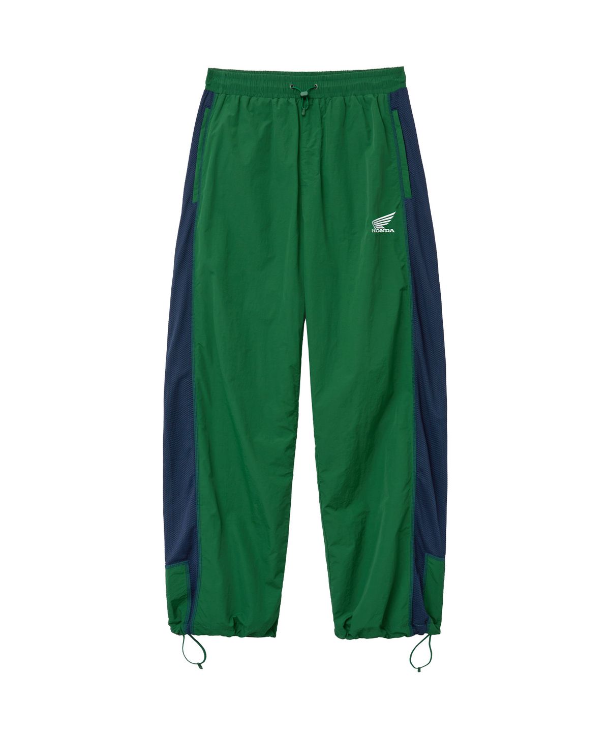핍스 모터사이클(PHYPS MOTORCYCLE) Nylon Mesh Block Pants Green