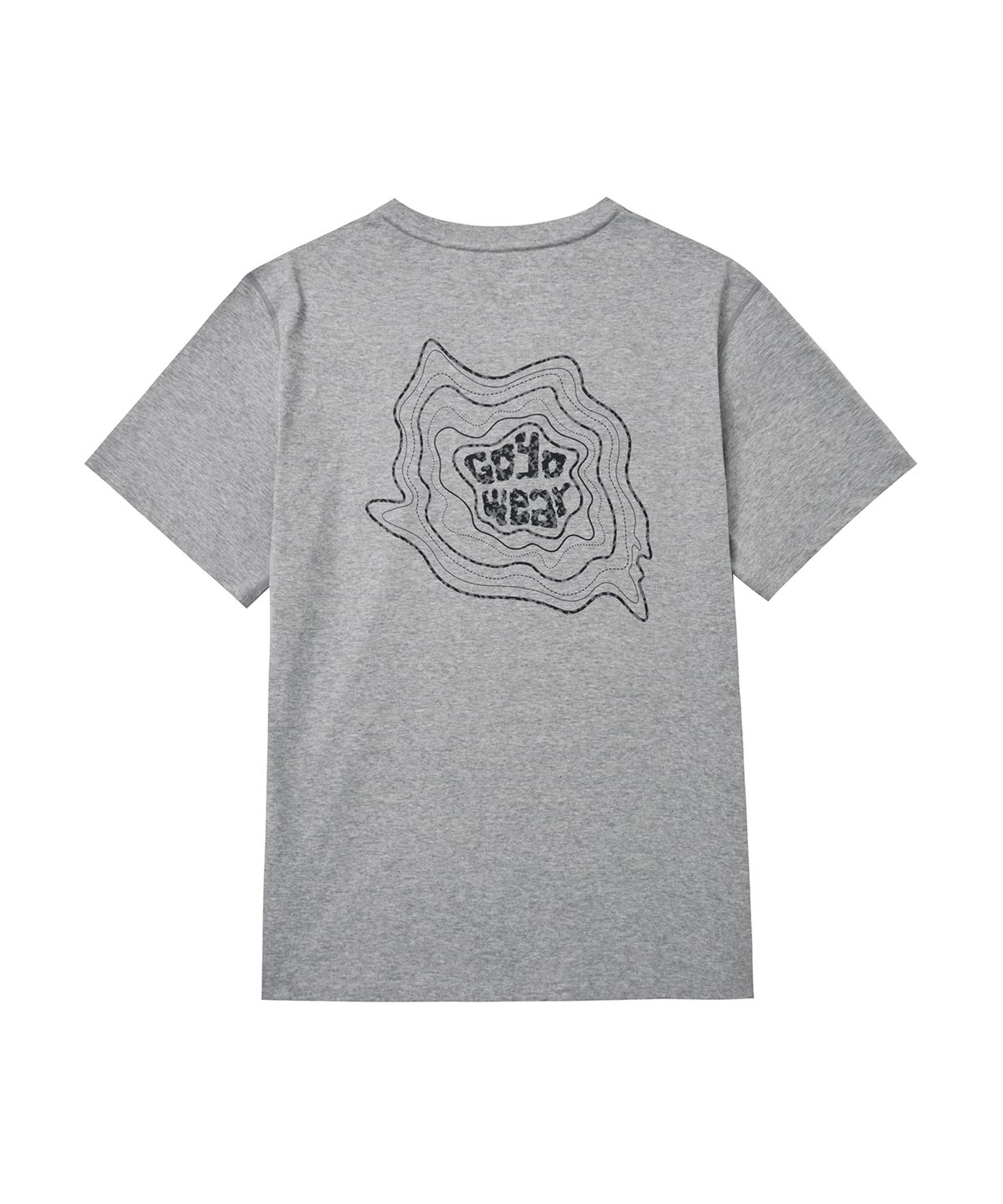 고요웨어(GOYOWEAR) 카모 CP 티셔츠 (멜란지 그레이)