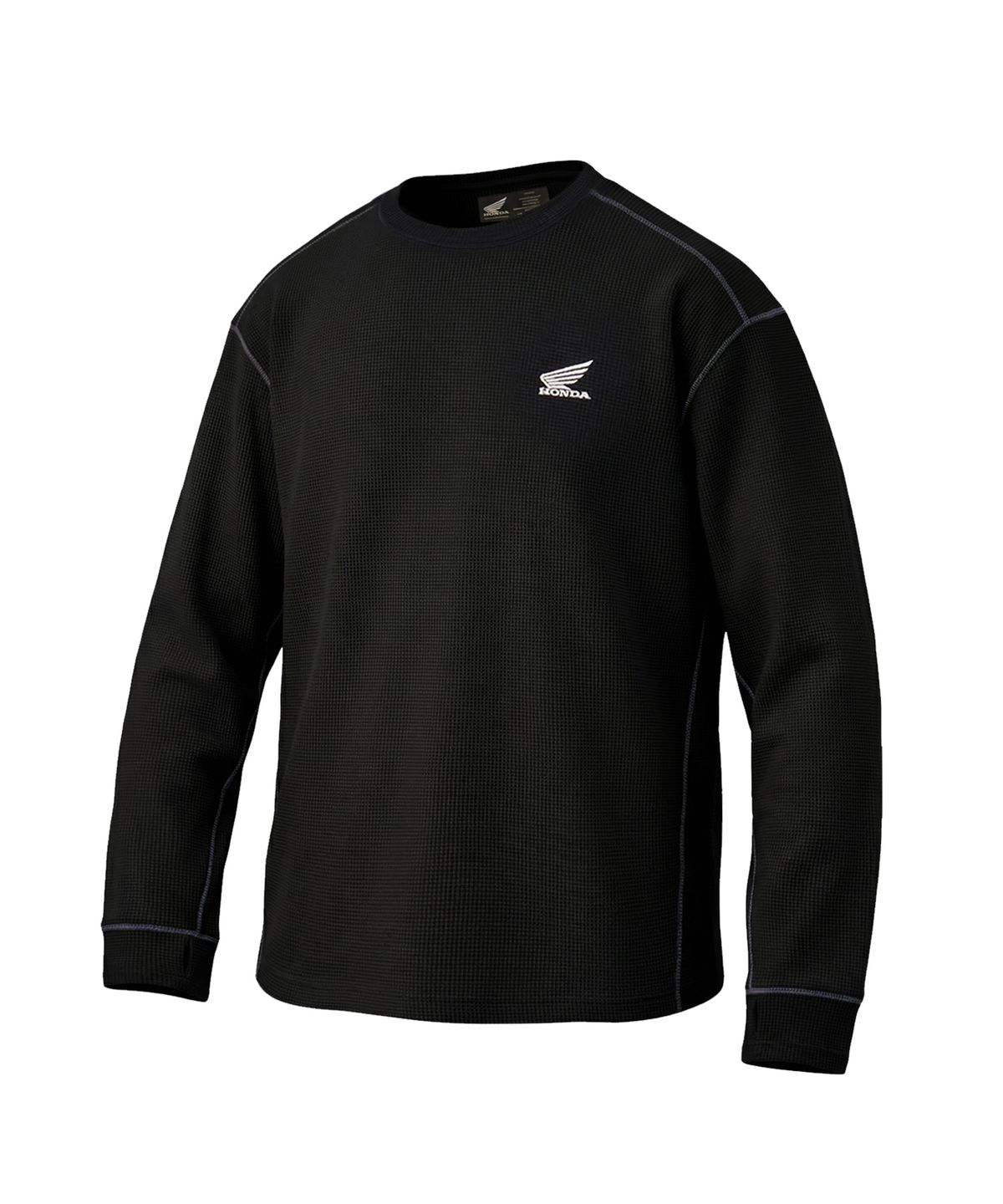 핍스 모터사이클(PHYPS MOTORCYCLE) H-Tech Waffle Long Sleeve Black