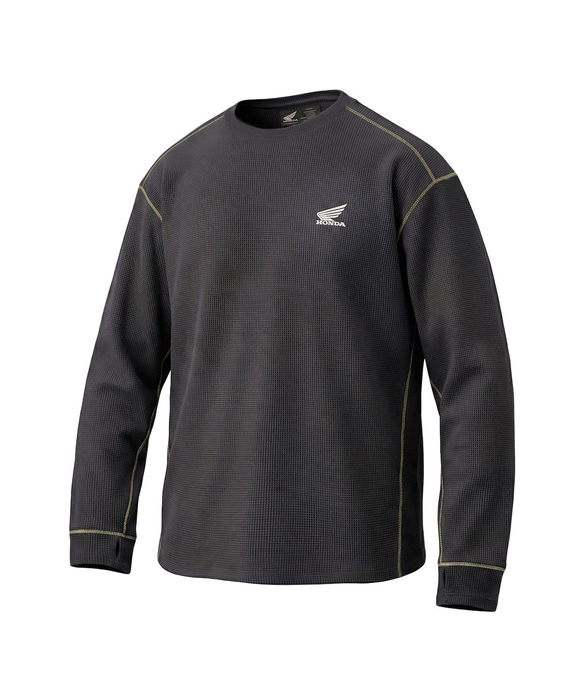 핍스 모터사이클(PHYPS MOTORCYCLE) H-Tech Waffle Long Sleeve Charcoal