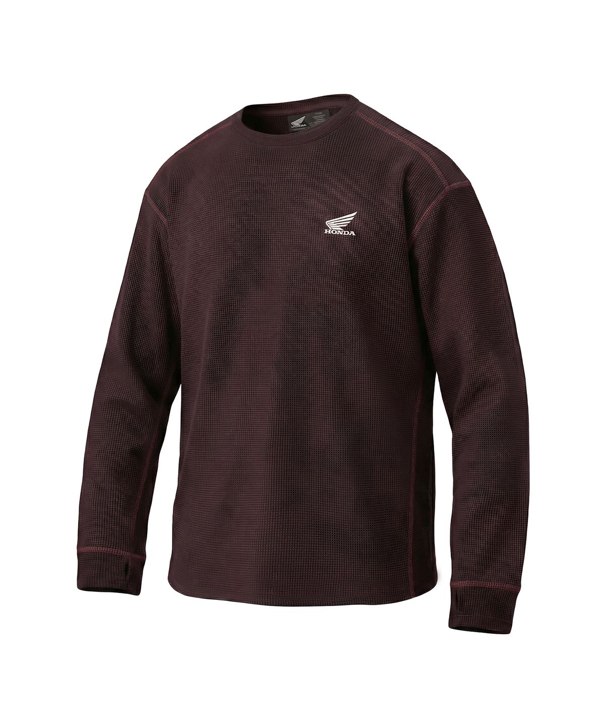 핍스 모터사이클(PHYPS MOTORCYCLE) H-Tech Waffle Long Sleeve Burgundy