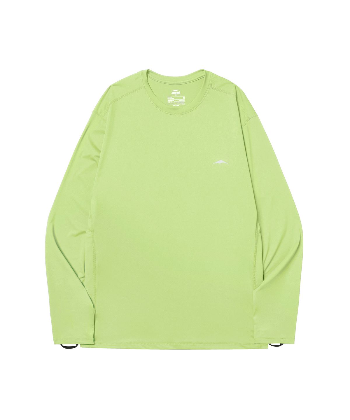 고요웨어(GOYOWEAR) 아스킨 로고 롱 슬리브 (라이트 라임)