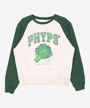 브로콜리 래글런 스웨트셔츠_그린 2