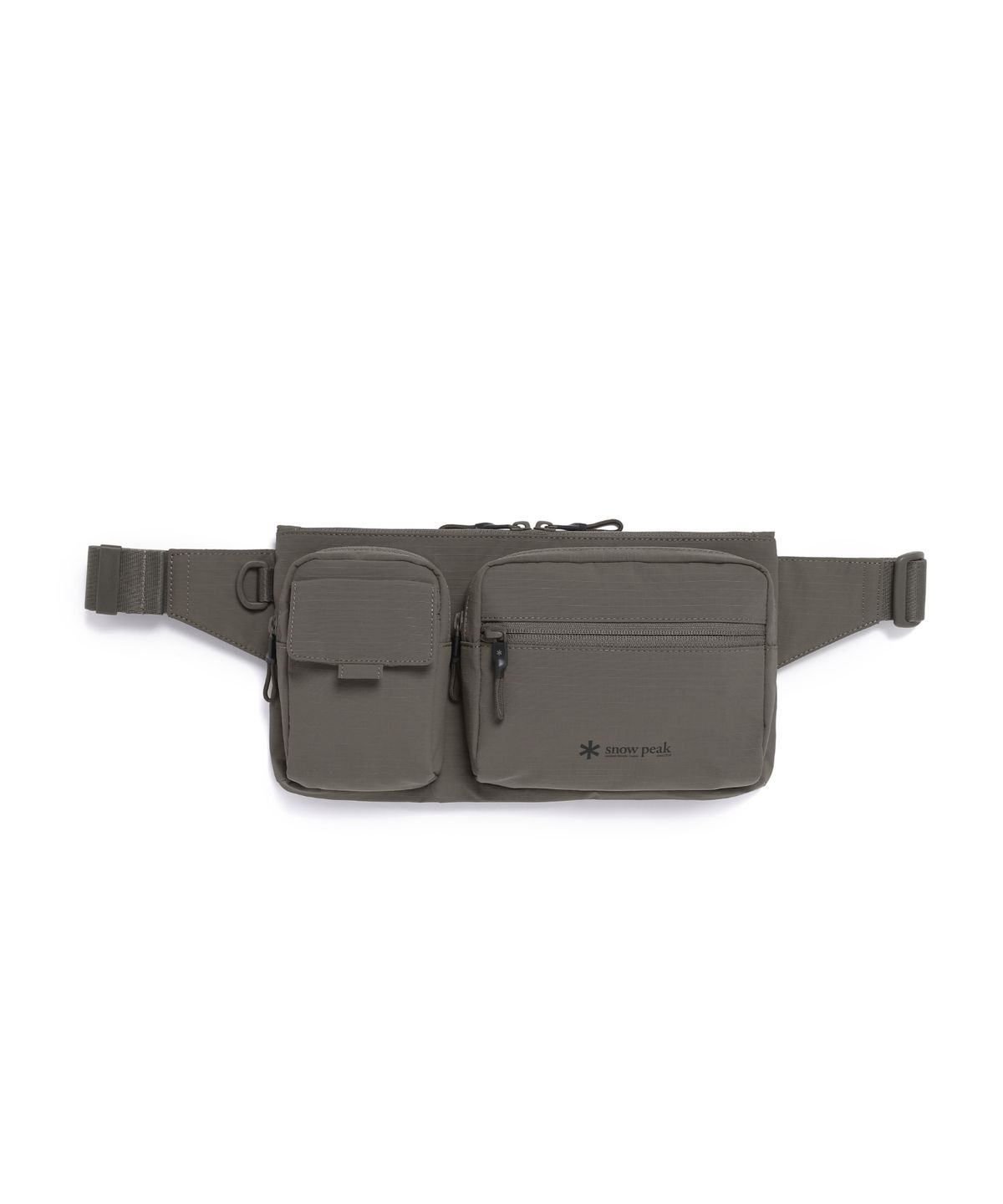 스노우피크 어패럴(SNOWPEAK APPAREL) 듀얼테크 힙색 2L (S26ZUFBG32) Dark Khaki