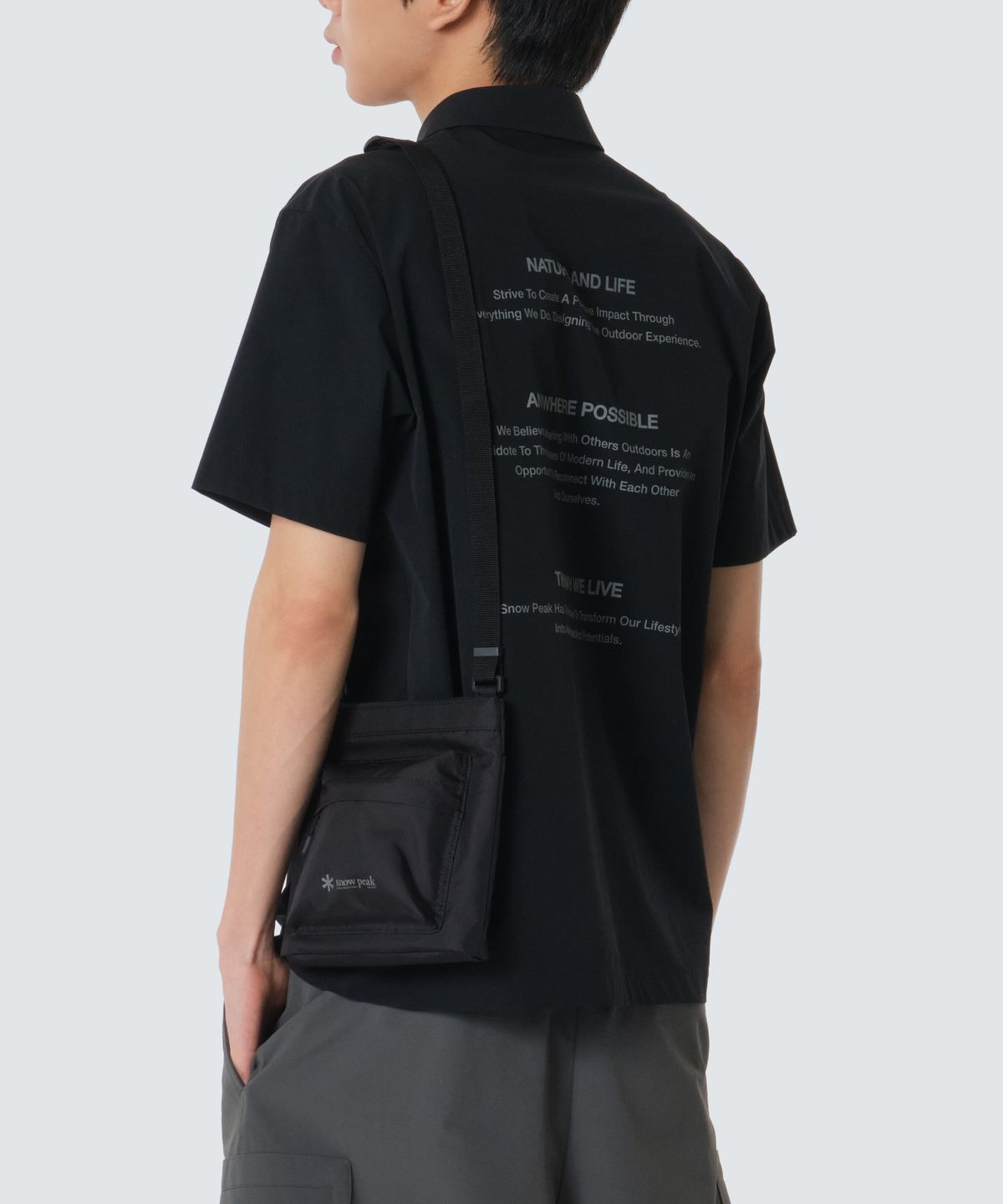 스노우피크 어패럴(SNOWPEAK APPAREL) 프로에어 경량 사코슈 1L (S26ZUFSB06) Black