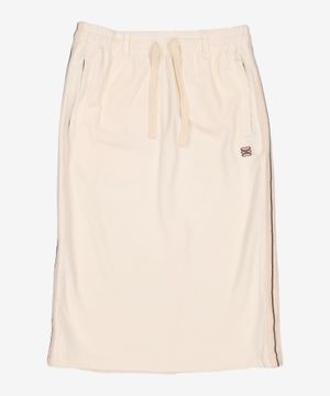 (W) 로턴 미디 스커트 리조트 크림 M