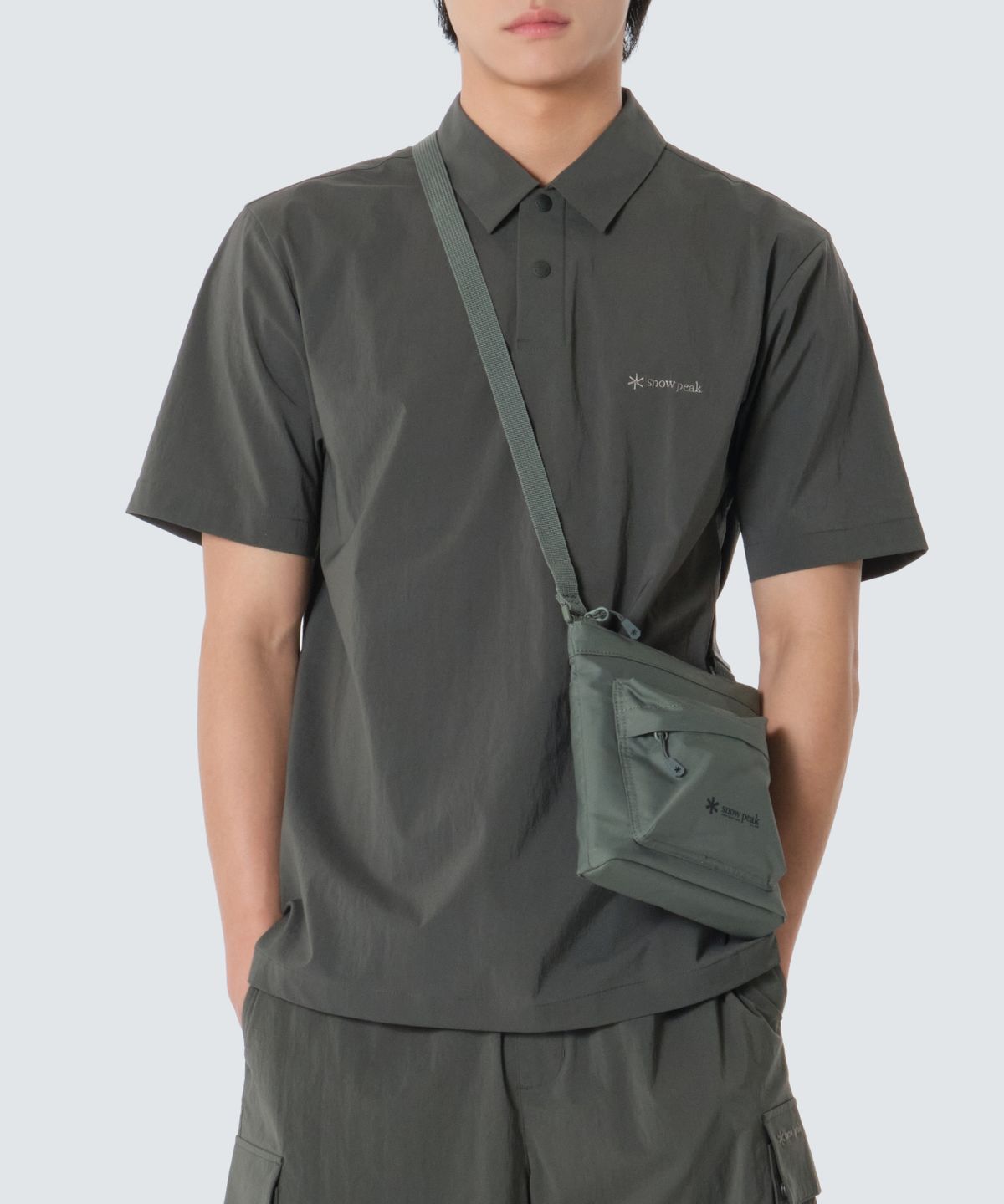 스노우피크 어패럴(SNOWPEAK APPAREL) 프로에어 경량 사코슈 1L (S26ZUFSB06) Khaki