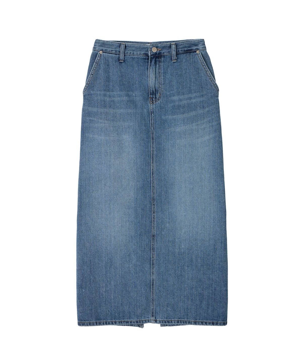 판도라핏(PANDORAFIT) Soren Denim Skirt (blue)