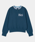 HEI 빅로고 헨리넥 스웻셔츠 네이비