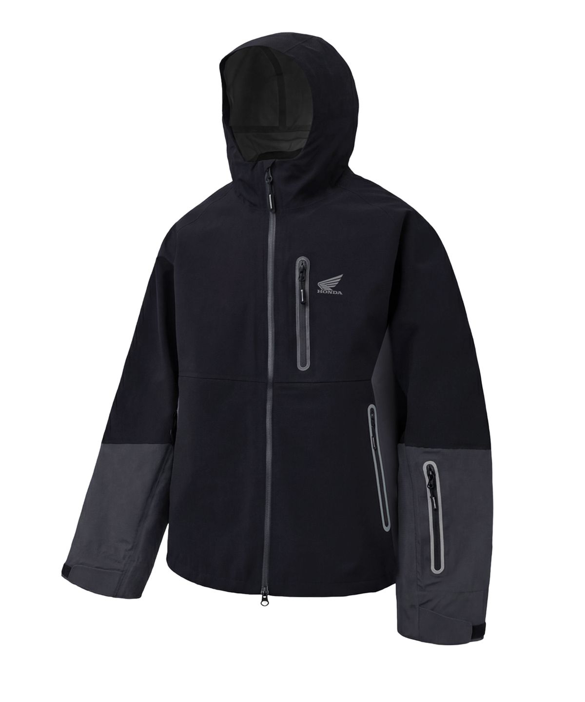 핍스 모터사이클(PHYPS MOTORCYCLE) H-Tech 3Layer Hyper Waterproof Jacket Black