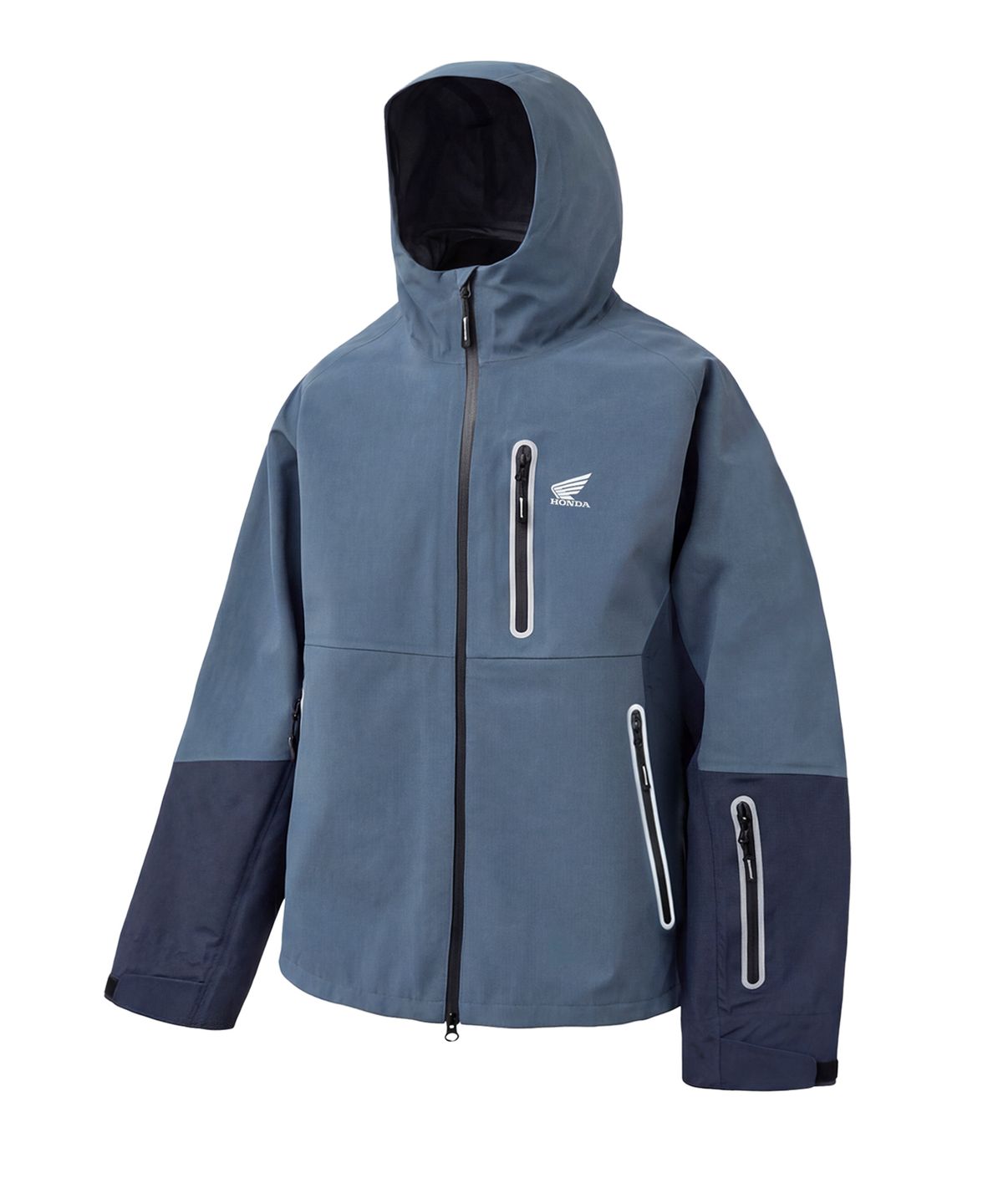 핍스 모터사이클(PHYPS MOTORCYCLE) H-Tech 3Layer Hyper Waterproof Jacket Blue