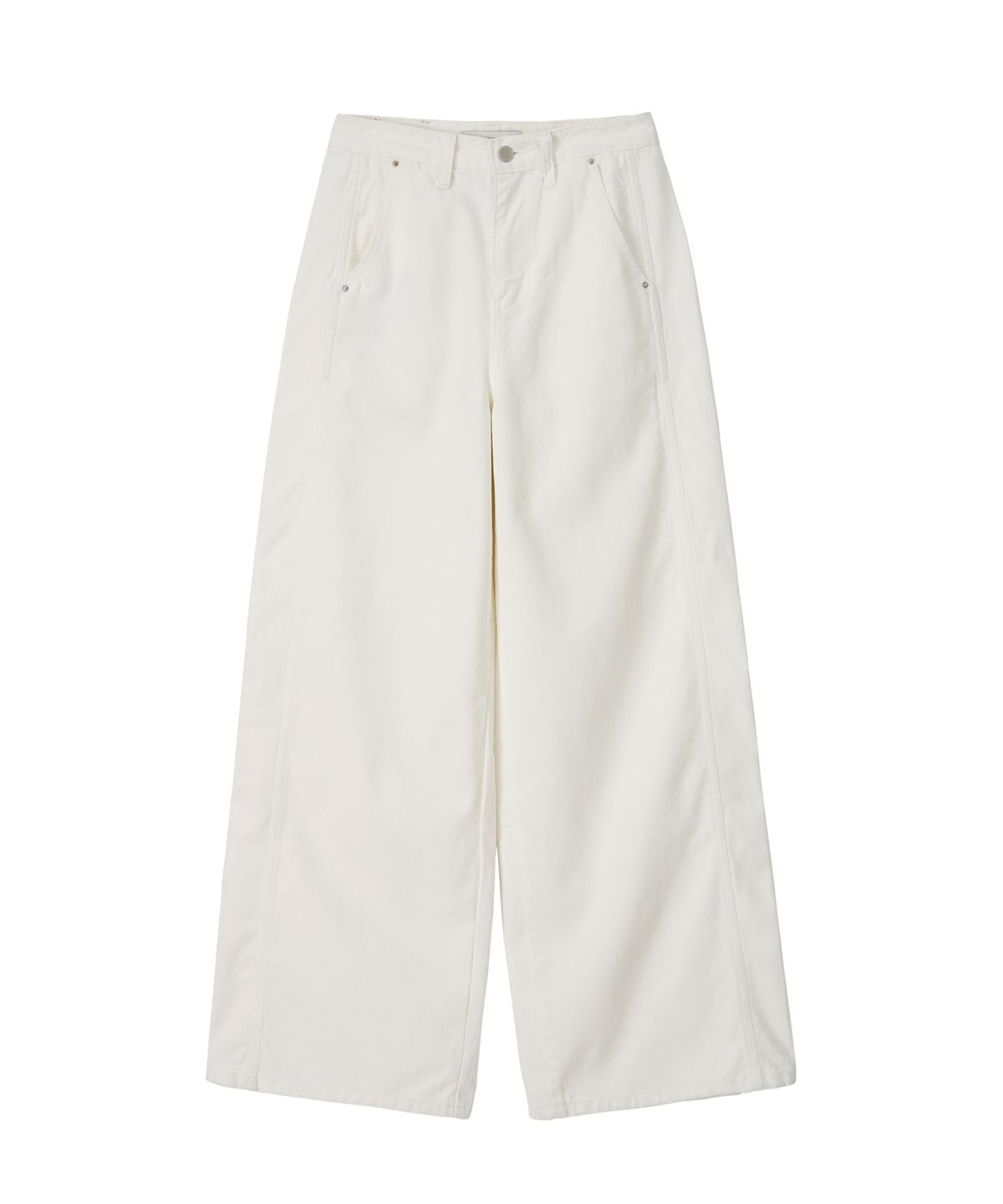 판도라핏(PANDORAFIT) Raw Hem Pants (ivory)