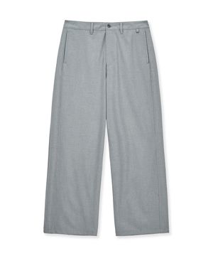 DRAPED DRESSER PANTS (GRAY)