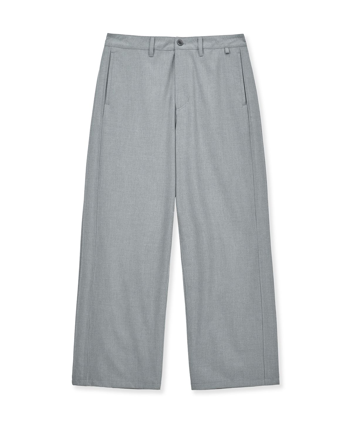 언지미크(UNGIMMICK) DRAPED DRESSER PANTS (GRAY)