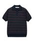 PREPPY KNIT POLO SHIRT (NAVY)