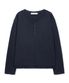 LAYERED HENLEY T-SHIRT (NAVY)