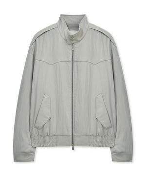 AIRY HARRINGTON JACKET (GRAY)