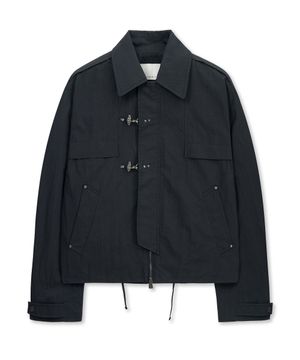 FIREMAN TRENCH JACKET (NAVY)