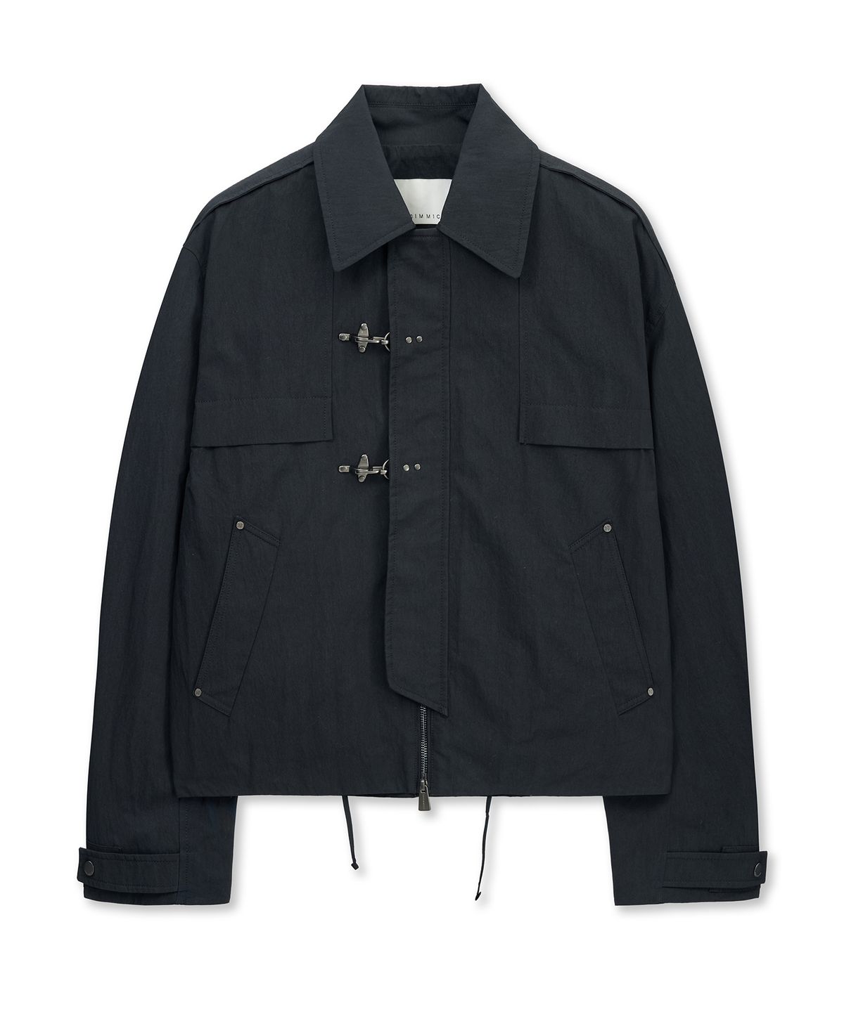 언지미크(UNGIMMICK) FIREMAN TRENCH JACKET (NAVY)