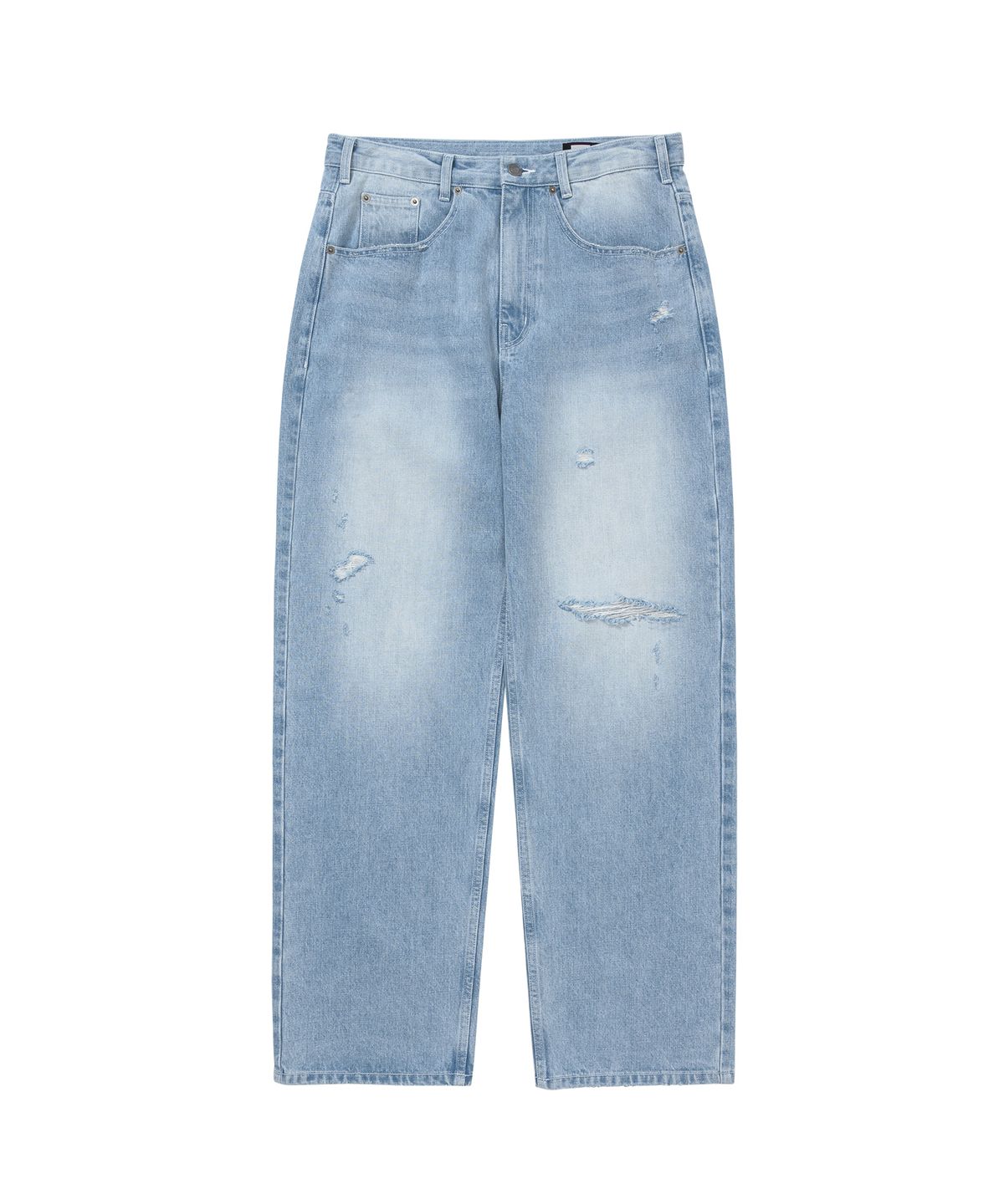 웰빙익스프레스(WELLBEING EXPRESS) Fake Pocket Denim Light Blue
