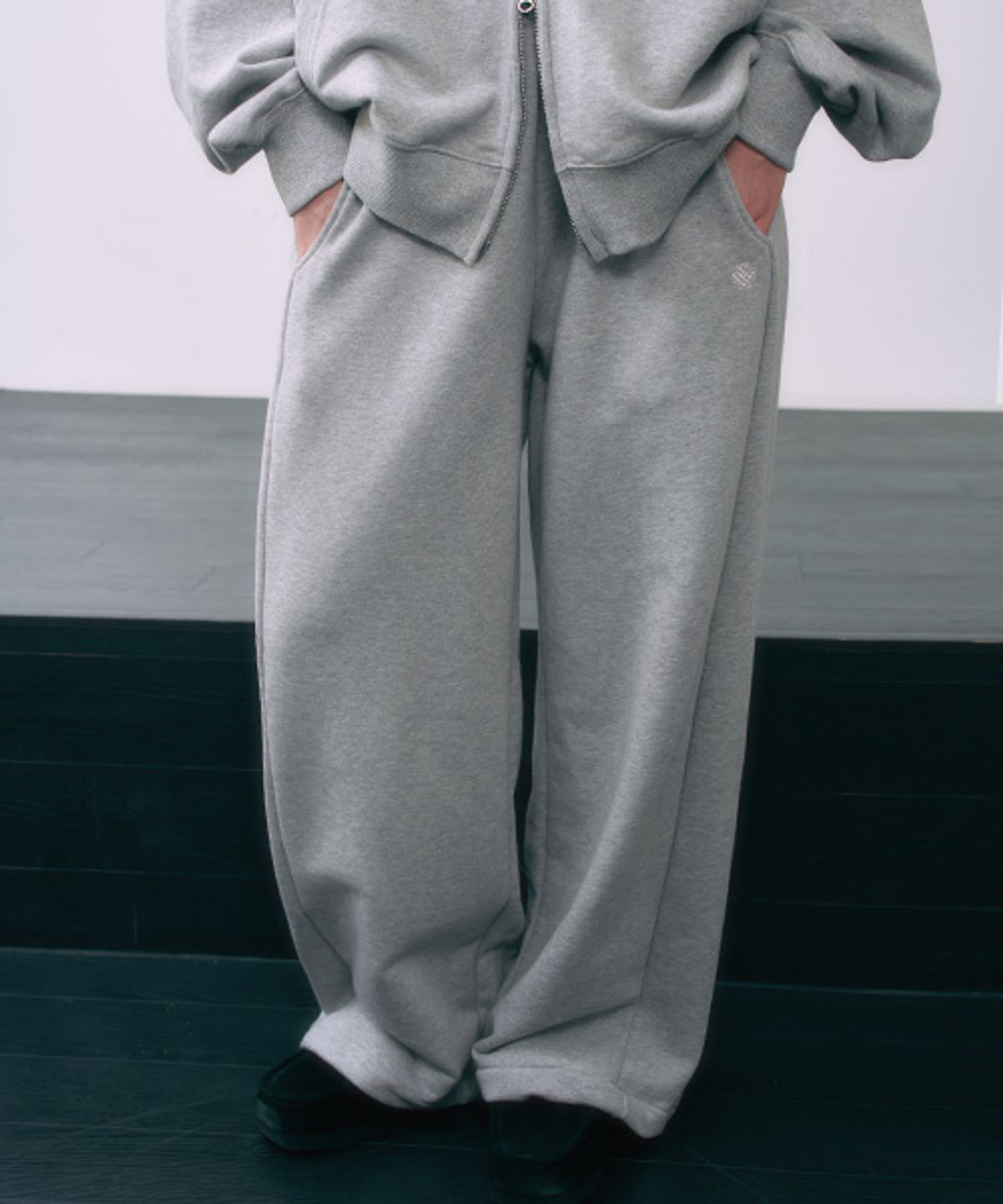 아워컬러(OURCOLOR) (adult) classic Sweatpants  _ grey