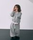 (set) kids classic Hooded set-up _ grey