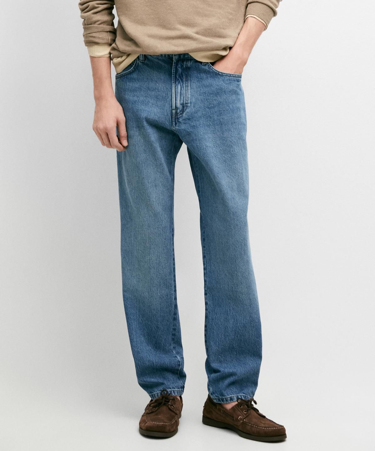 마시모두띠(MASSIMO DUTTI) 테이퍼드핏 진