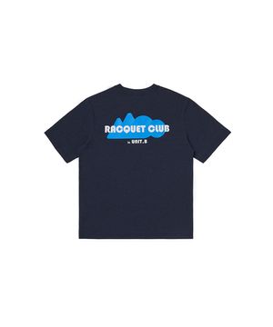 라켓 클럽 스포티 라이프스타일 티셔츠