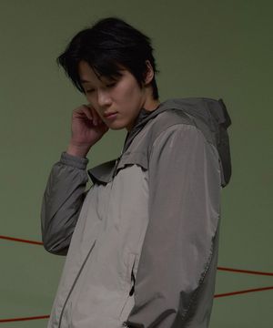 엑티브 에어벤트 후드집업 베이지