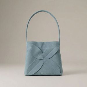 4리프 토트백- 파우더블루