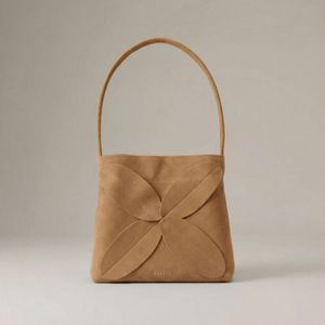 4리프 토트백- 카멜