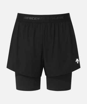 트레이닝 4인치 레깅스 일체형 쇼츠 블랙 SR121THP15